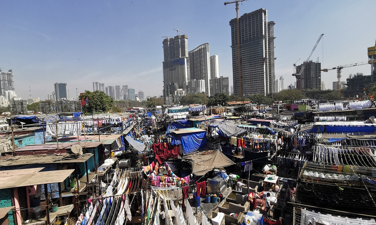 孟買 Mumbai 千人洗衣場 Dhobi Ghat